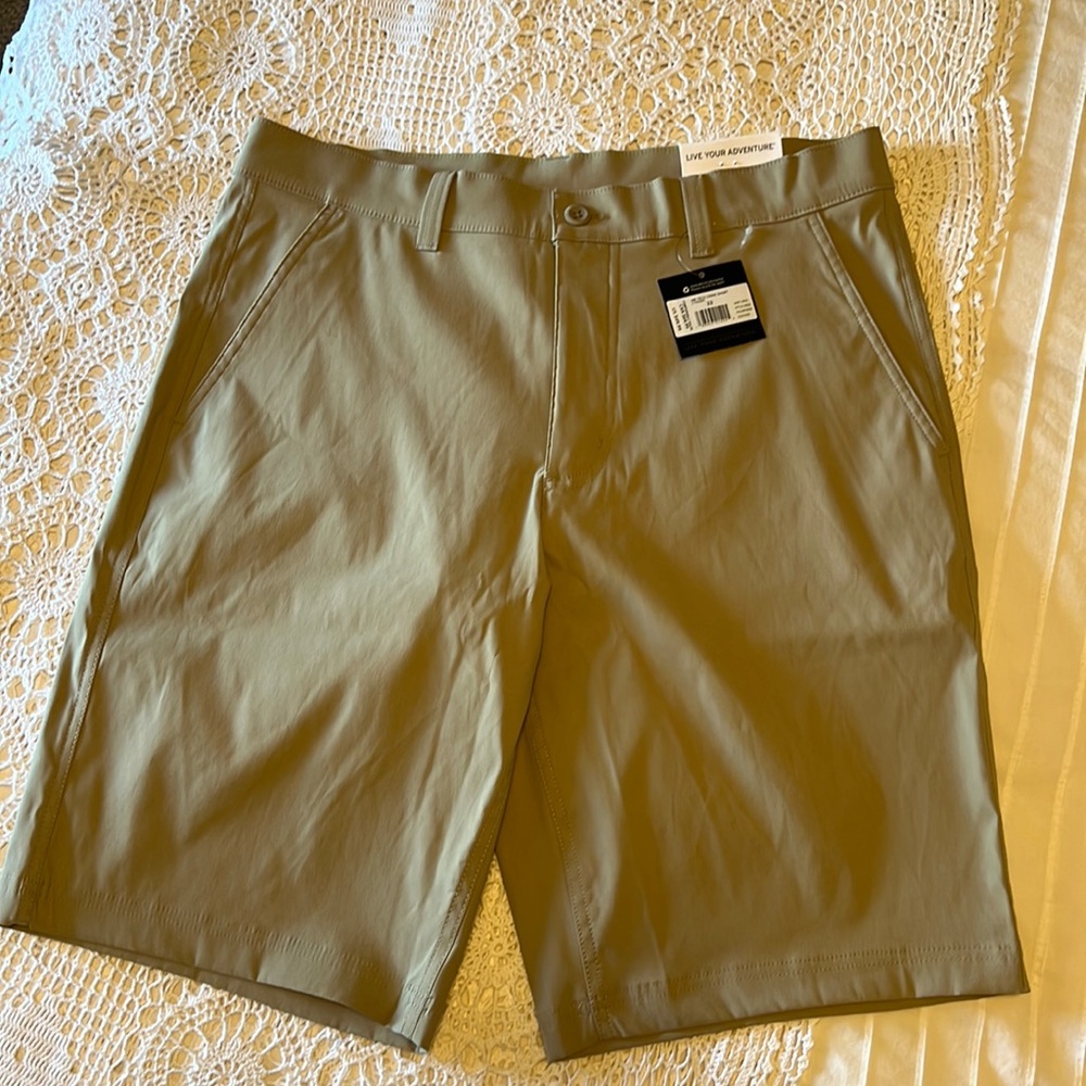 Eddie Bauer Tech Chino Shorts NWT